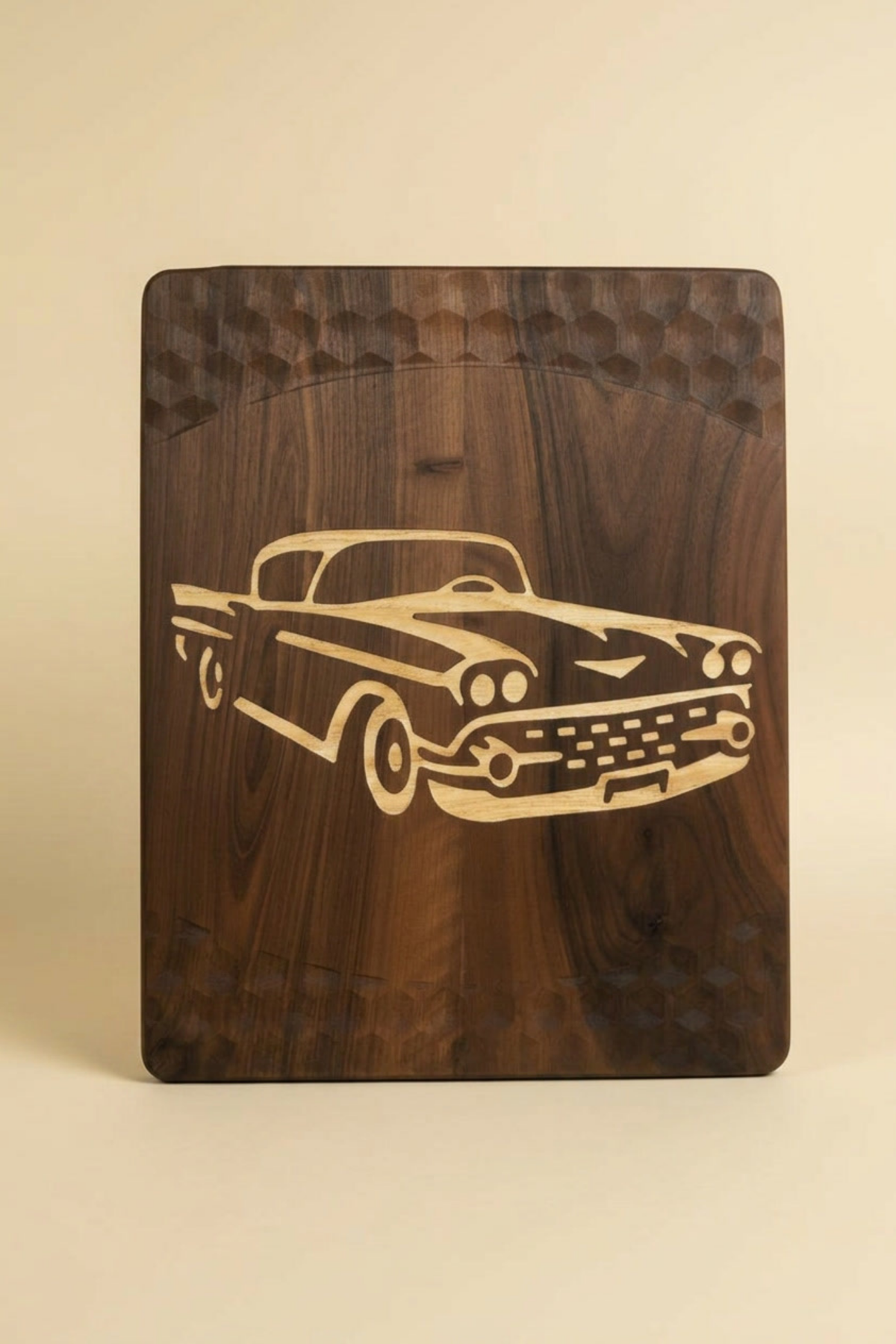 Wooden Car Wall Art - Vintage American