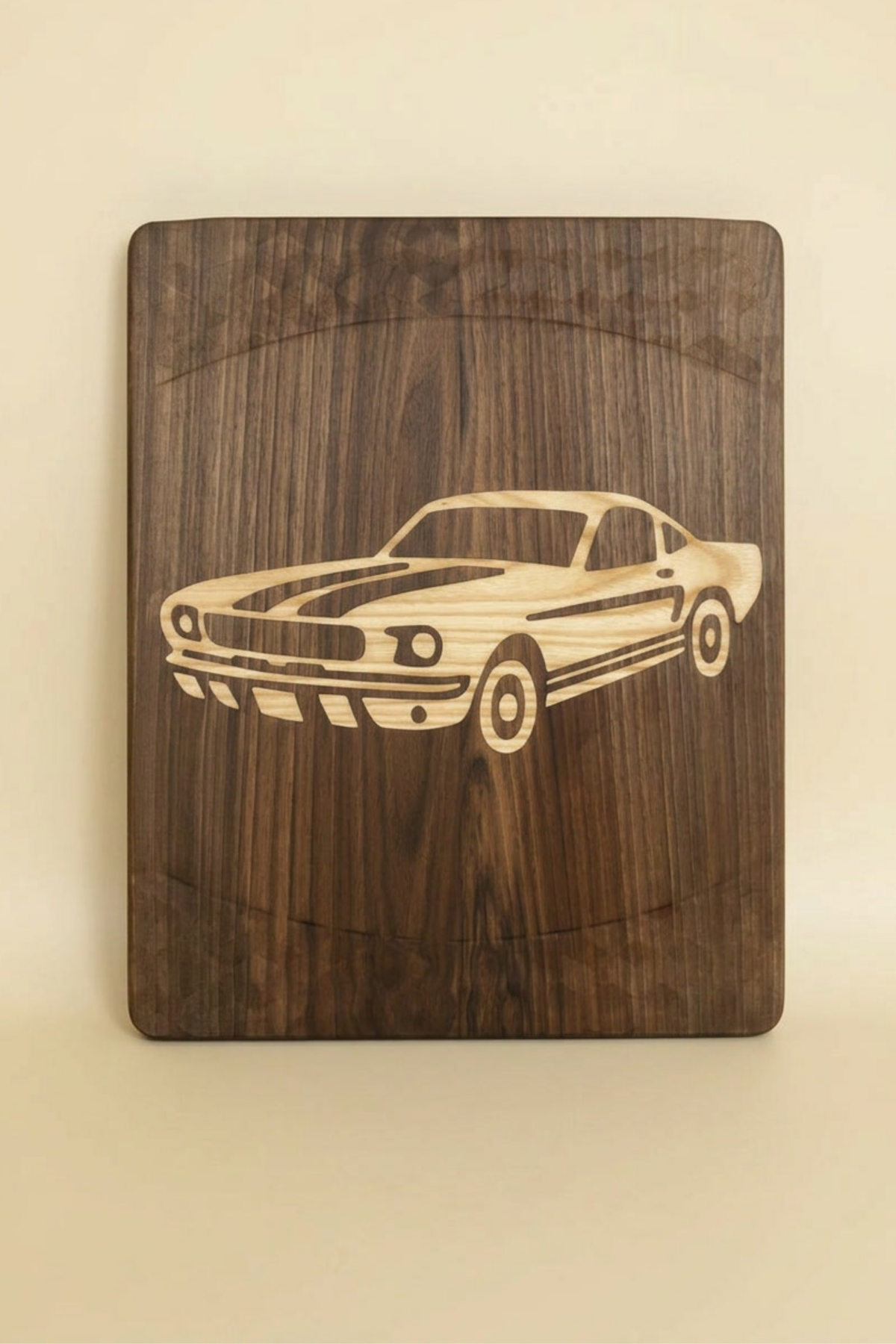 Wooden Car Wall Art - Classic Muscle